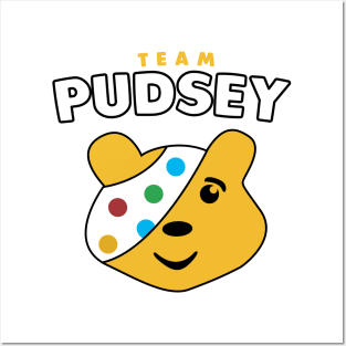 Team Pudsey Bear Posters and Art